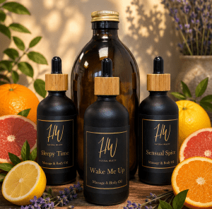 Massage & Body Oil ‘Wake Me Up’ 500ml