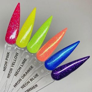Neon Summer Glitter Collection