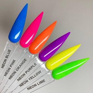 Neon Pigment Powders Collection x 6 3g