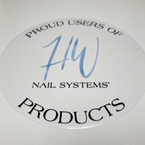 HW Window Cling 125mm
