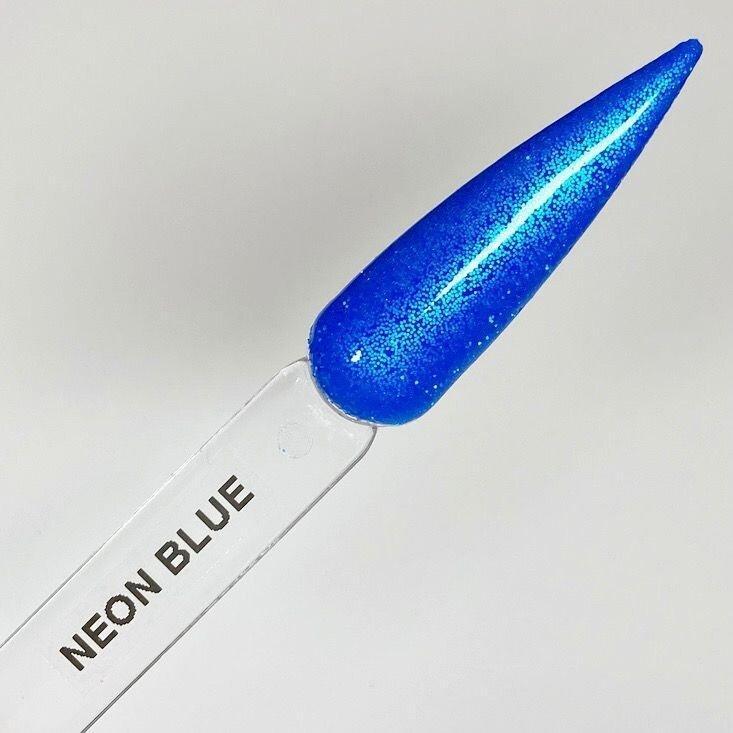 Neon Blue Glitter