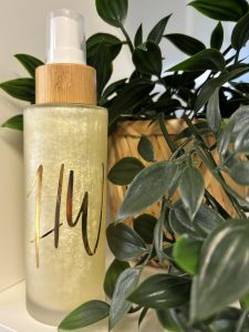 Body Bling Silver Shimmering Body Oil